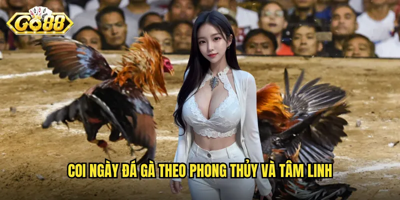 Coi ngày đá gà theo phong thủy và tâm linh