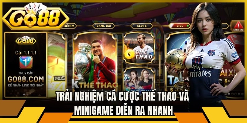 Trang chủ 9 Trải nghiệm cá cược thể thao và minigame diễn ra nhanh chóng